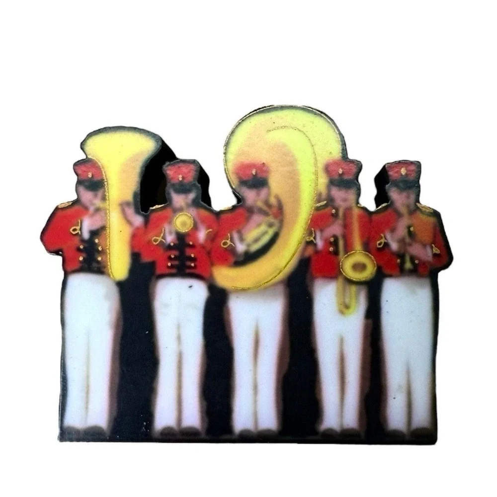 Coca Cola‎ Coke Musical March Shelia's Collection Marching Band Shelf Sitter